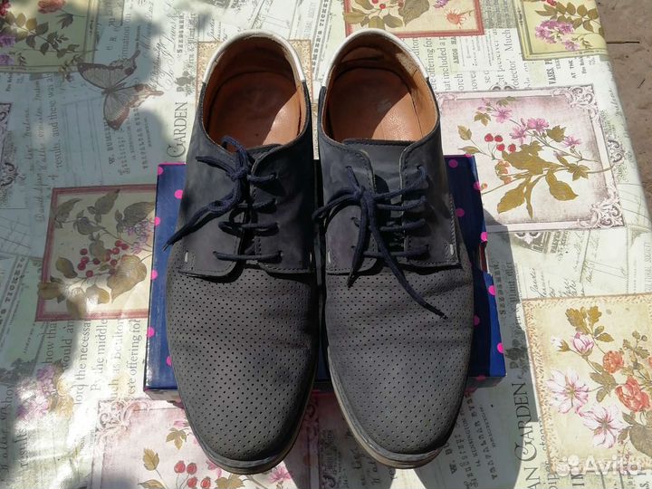 Туфли мужские кожаные