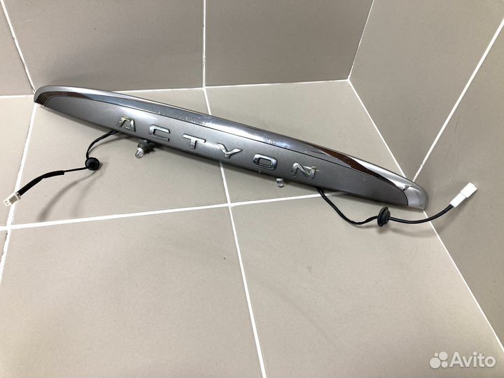 Накладка двери багажника Ssang Yong Actyon NEW