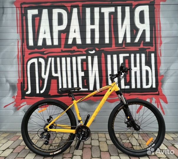 Горный велосипед Welt Raven 1.0 D 27.5 yellow