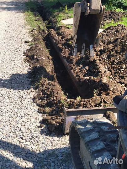 Услуги мини экскаватора