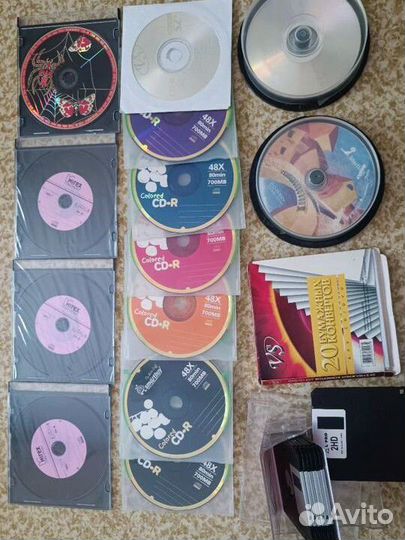 CD диски и дискеты