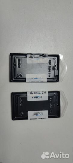 Оперативная память crucial DDR3 4GB 1066MHz 1.5V