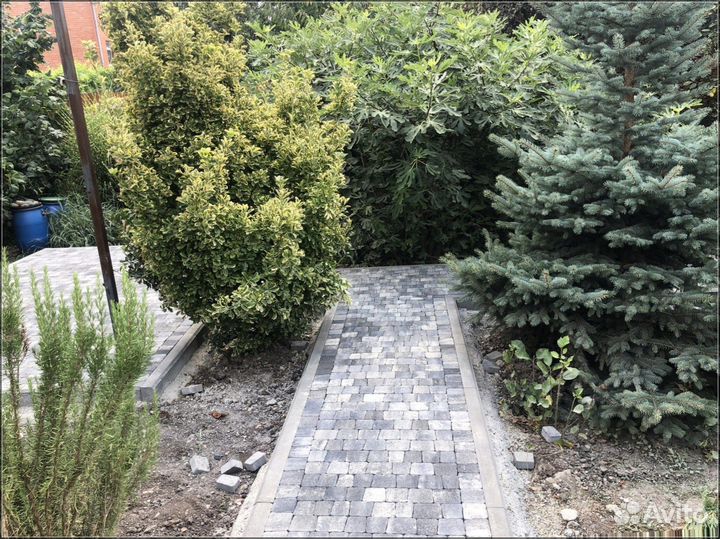 Тротуарная плитка, брусчатка, доставка