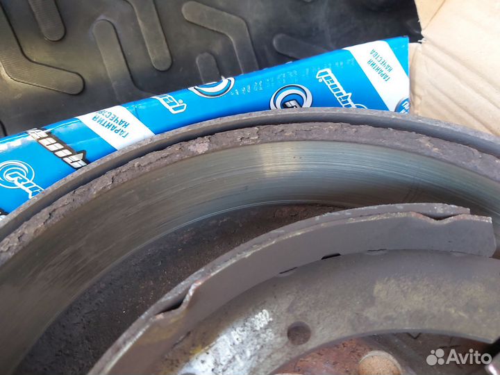 Задние тормозные диски volkswagen polo