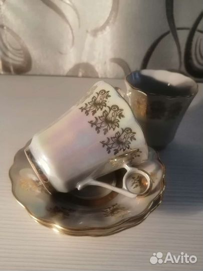 Кофейная пара Коростень винтаж