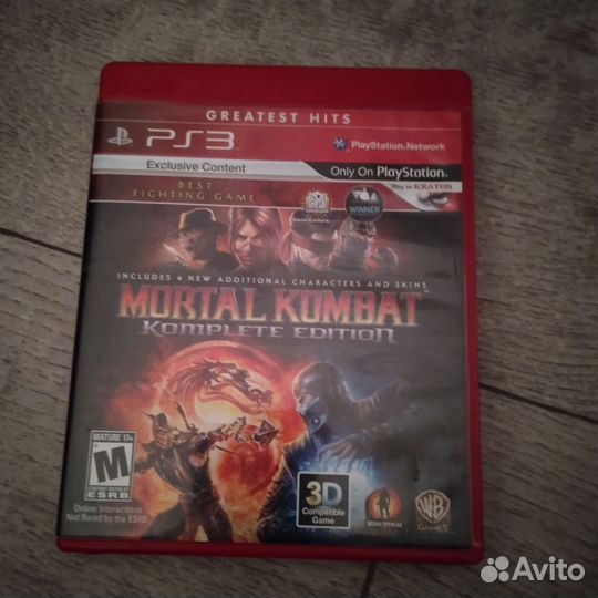 Игра мортал комбат. На пс3