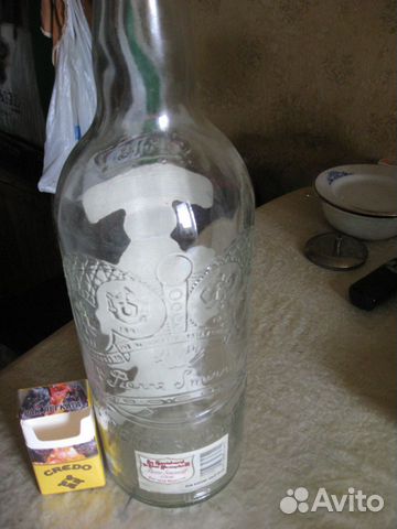 Редкая бутылка водка смирнофф-3 литра объявление продам