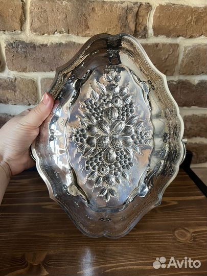 Блюдо, хлебница Шеффилд, Англия