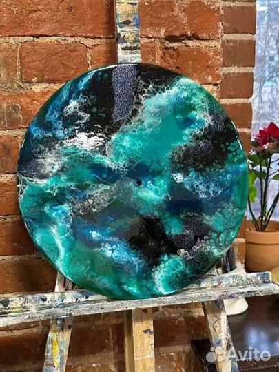 Мастер-класс море из эпоксидной смолы