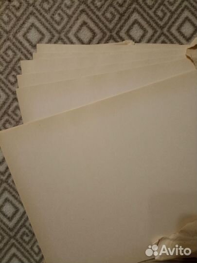 Бумага писчая СССР