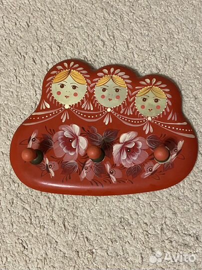 Полотенцедержатель советский мятрешка СССР