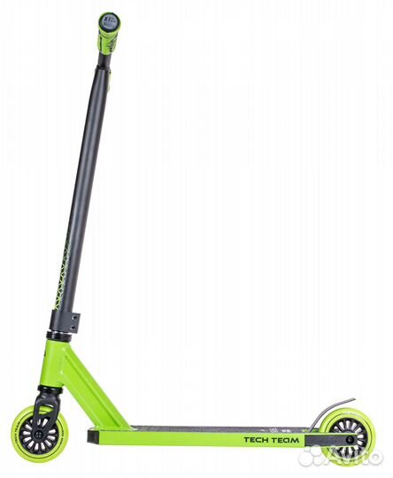 Самокат трюковой Tech Team Vespa зеленый новый