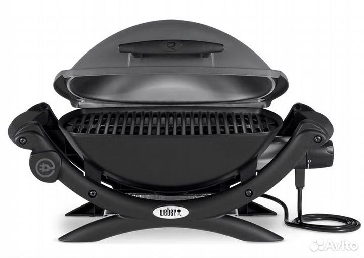 Гриль электрический Weber Q 1400, тем-сер