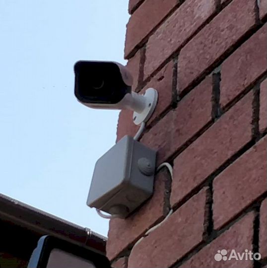 Видеонаблюдение с установкой