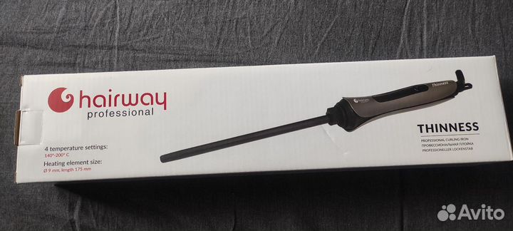 Проф. плойка для афрокудрей 9мм