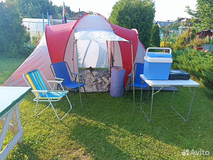 Аренда палатки, спальники, стол, стулья