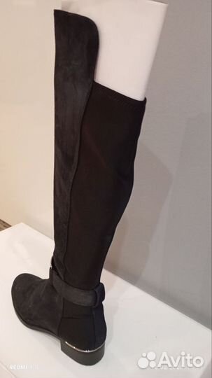 Сапоги женские натуральная кожа 37