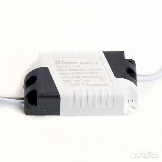 Светильник потолочный встраиваемый AL500 12W 28498