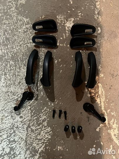 Комплект дверных ручек ваз 2114