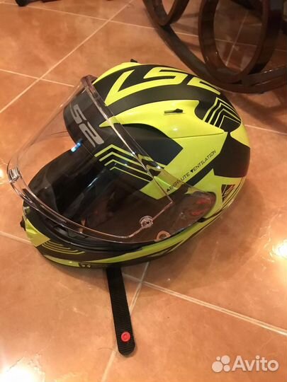 Мотошлем LS2 FF323 Arrow R Evo Neon (S)