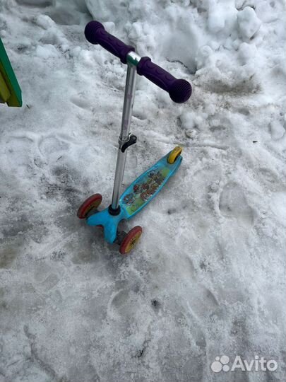 Самокат детский трехколесный