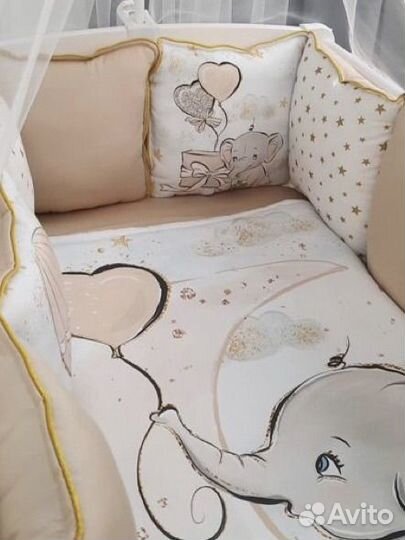 Постельное белье в детскую кроватку