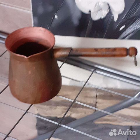 Турка для кофе медная СССР