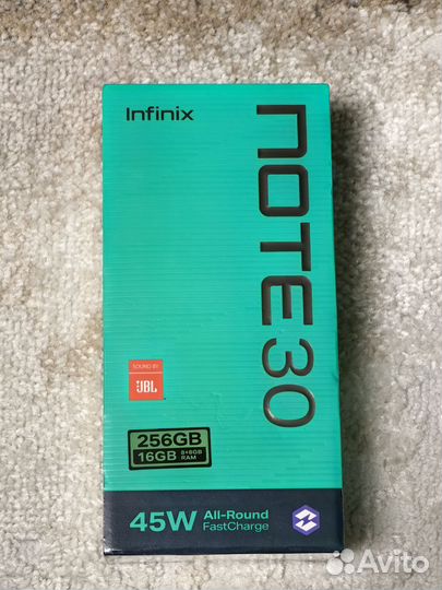Infinix Note 30, 8/256 ГБ