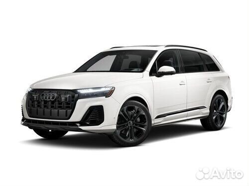 Коврик 3D в багажник Audi Q7 2015-2024