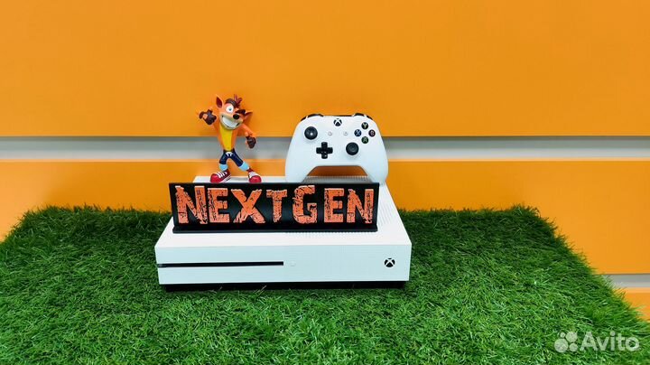 Xbox one s 1tb + гарантия 6 месяцев