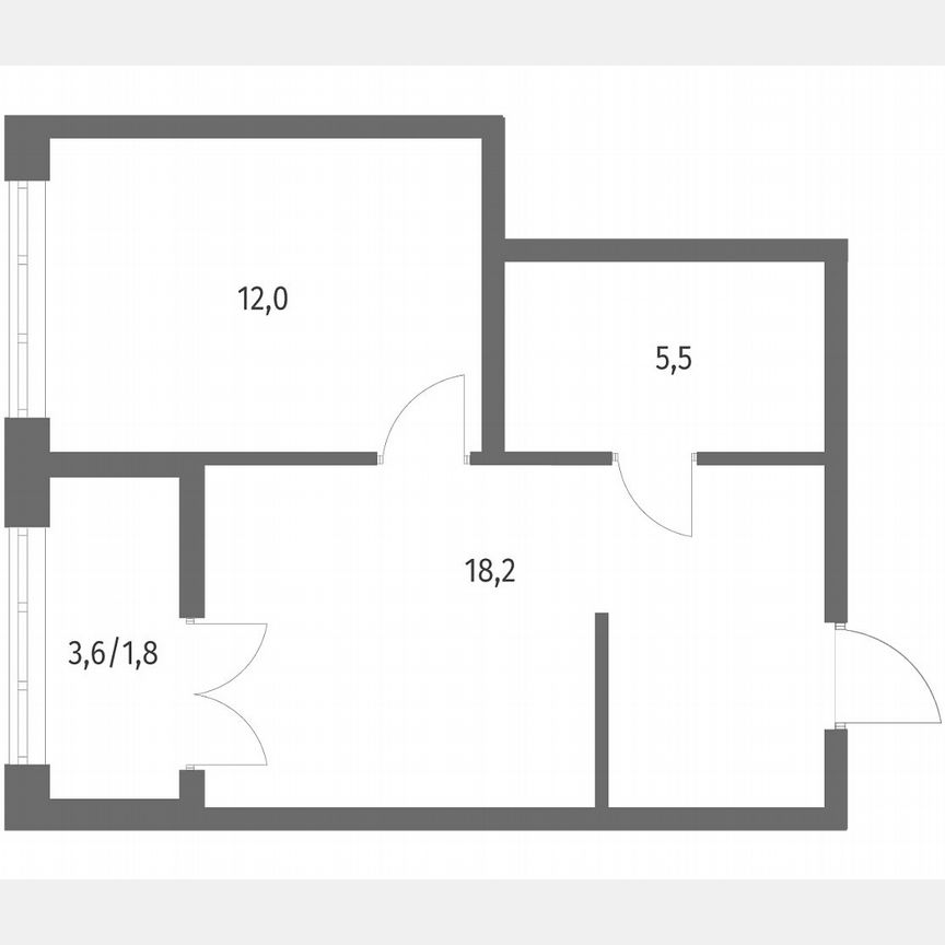 1-к. квартира, 37,8 м², 8/9 эт.