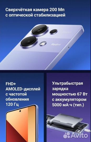 Xiaomi Redmi Note 13 Pro 5G, 12/512 ГБ