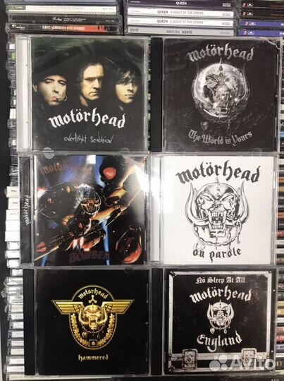 Музыкальные cd диски Motorhead