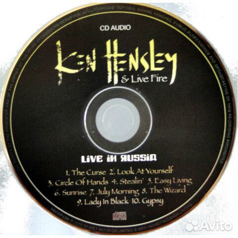 Ken Hensley & Live Fire / Live In Russia (CD+DVD)
