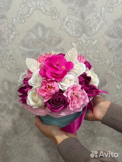 Мыльные букеты