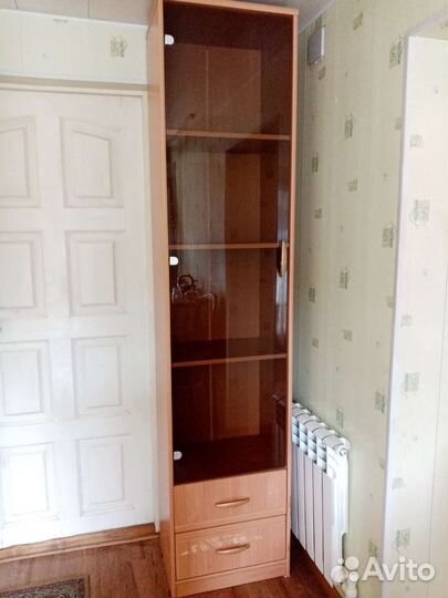 Шкаф столбик витрина мебель