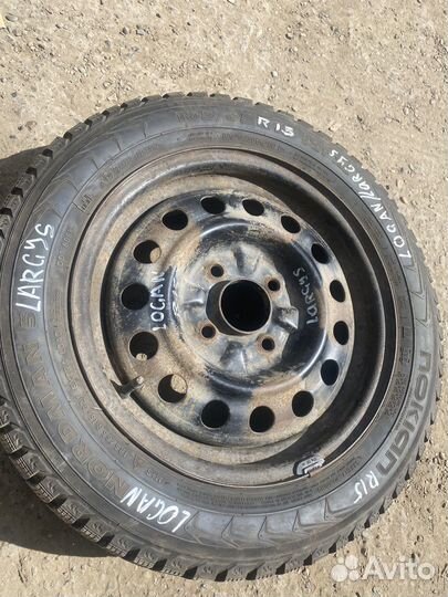 Диски штампованные r15 Renault logan/Lada Largus