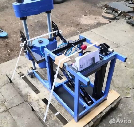 Вш95-300 Выпрессовщик шкворней с тележкой 106 тонн