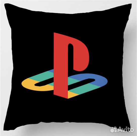 Наволочка для подушки в стиле PlayStation 45х45