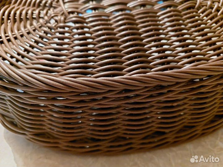 Корзина плетёная, ротанг