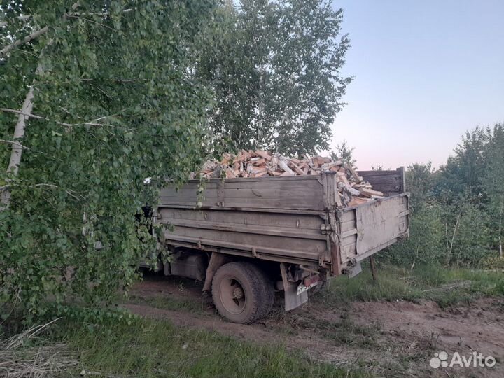 Дрова березовые колотые
