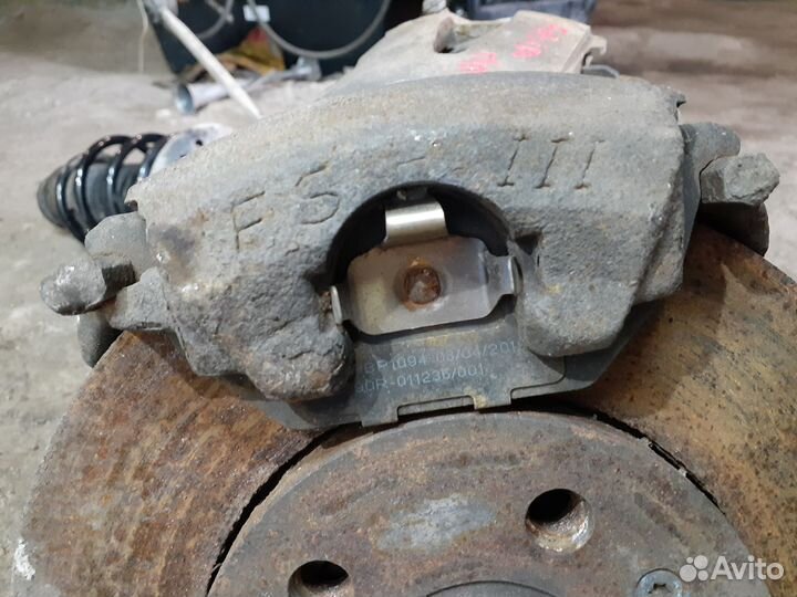 Skoda Fabia 2 1.2 МКПП суппорт левый.правый