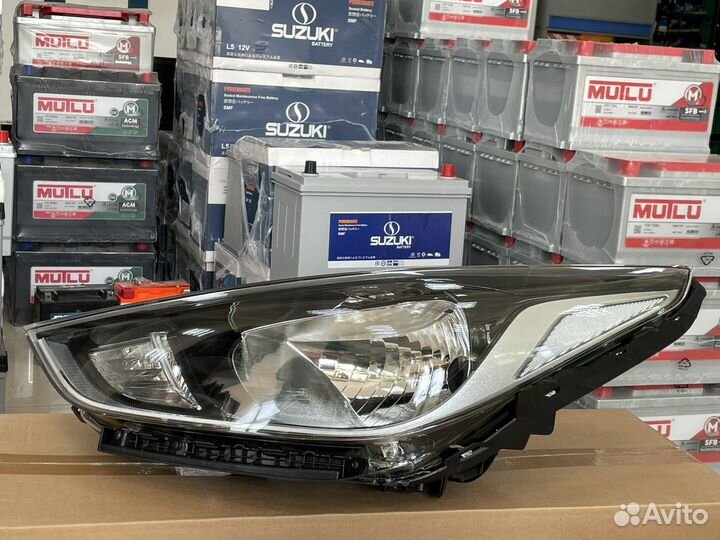 Фара Hyundai Solaris 2