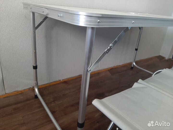 Стол складной туристический со стульями и без