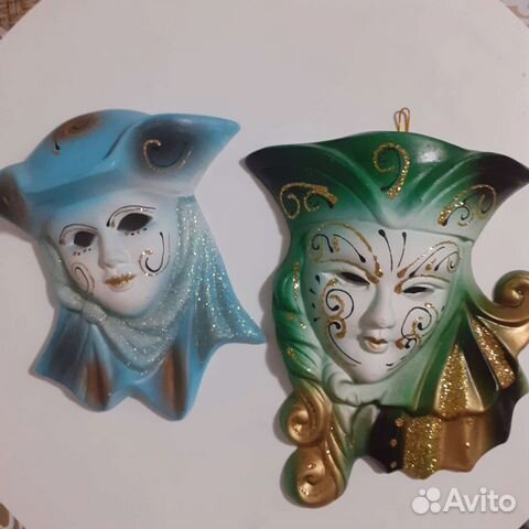 Маска венецианская настенная