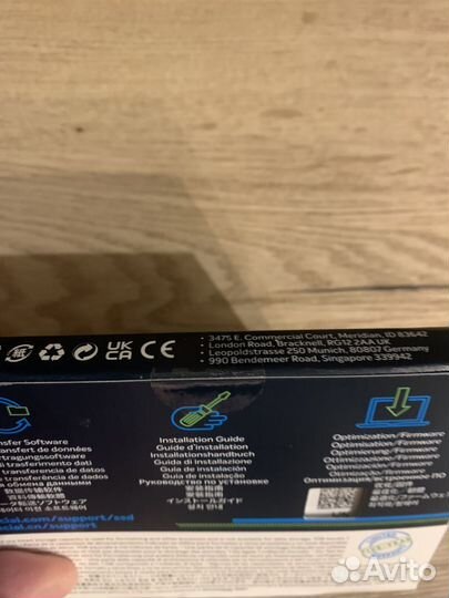 Продантся SSD диск 500Gb