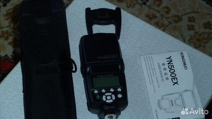 Вспышка Yongnuo speedlite YN-500EX- новая