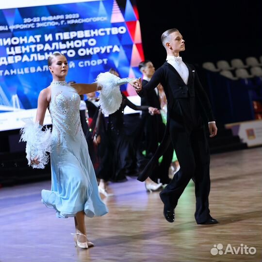 Платье для бальных танцев стандарт молодежь