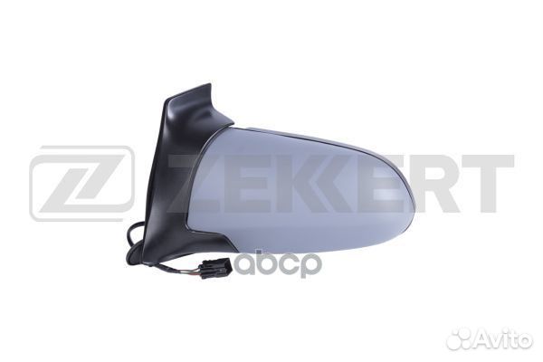 Зеркало в сборе левое / грунтованное / асфериче