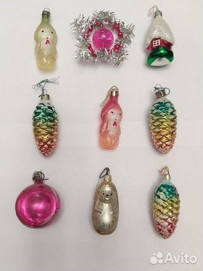 Новогодние игрушки СССР советские